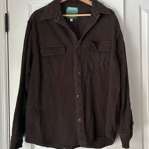 Big Bud Press Flannel Overshirt - Size S